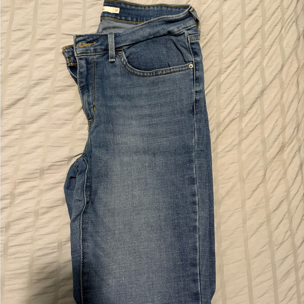 Levi's Women's Blue Skinny Jeans